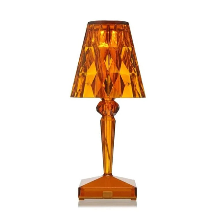 Cordless Crystal Touch Table Lamp with Adjustable Brightness