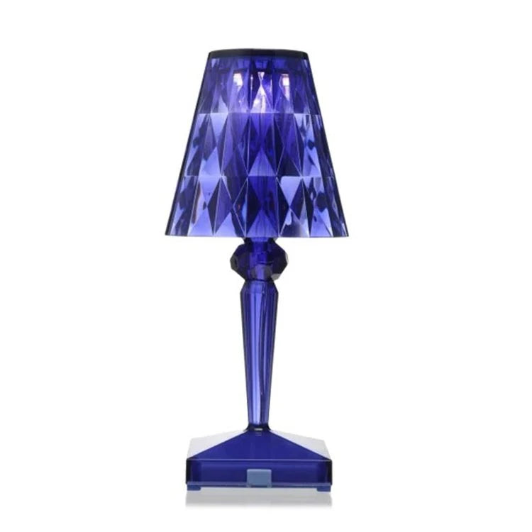 Cordless Crystal Touch Table Lamp with Adjustable Brightness