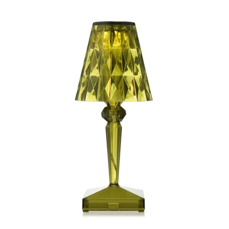 Cordless Crystal Touch Table Lamp with Adjustable Brightness