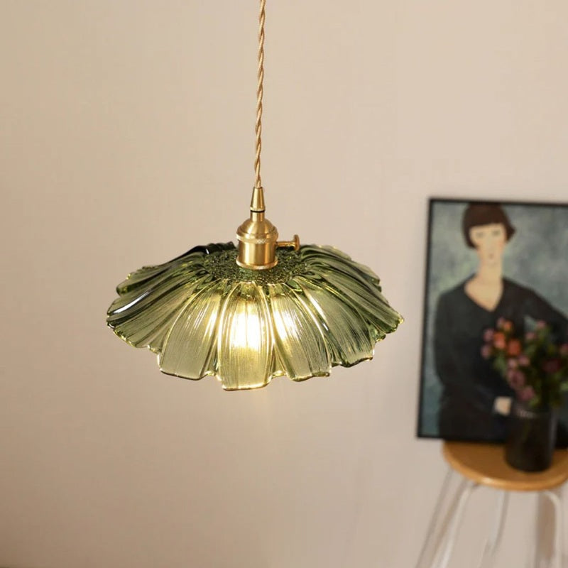 Cullivan Collection | Glass Pendant Light with Adjustable Length
