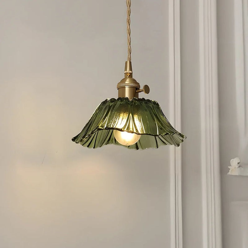 Cullivan Collection | Glass Pendant Light with Adjustable Length
