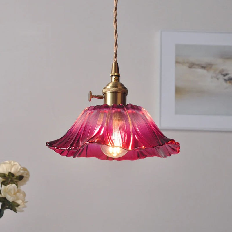 Cullivan Collection | Glass Pendant Light with Adjustable Length