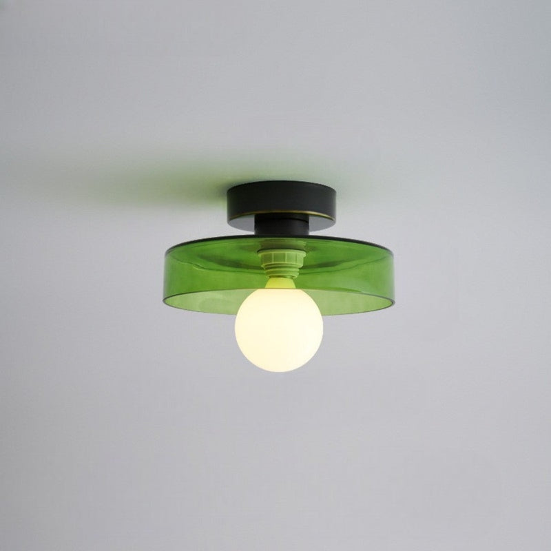 Elegant Bauhaus | Flush Mount Ceiling Light with Soft LED Illumination