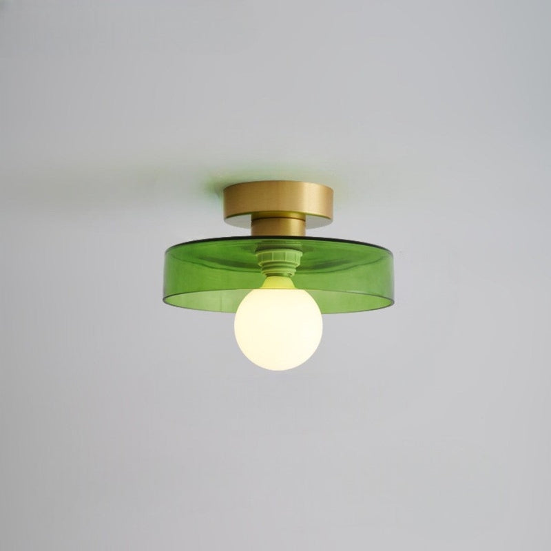 Elegant Bauhaus | Flush Mount Ceiling Light with Soft LED Illumination