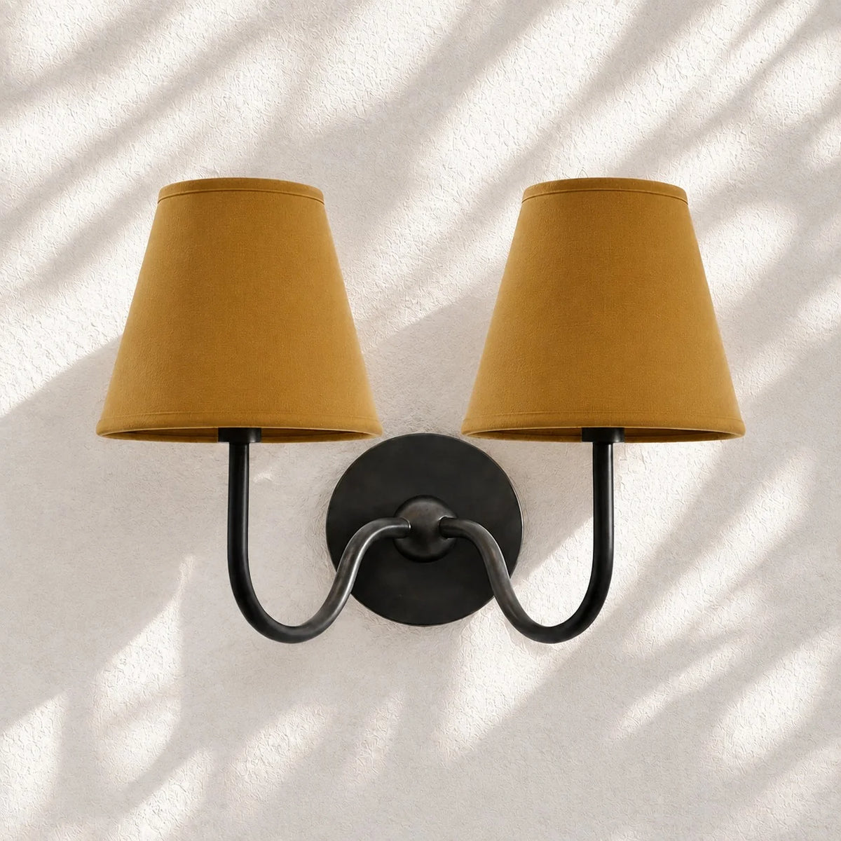 Elegant Fabric Drum Wall Sconce for Ambient Lighting