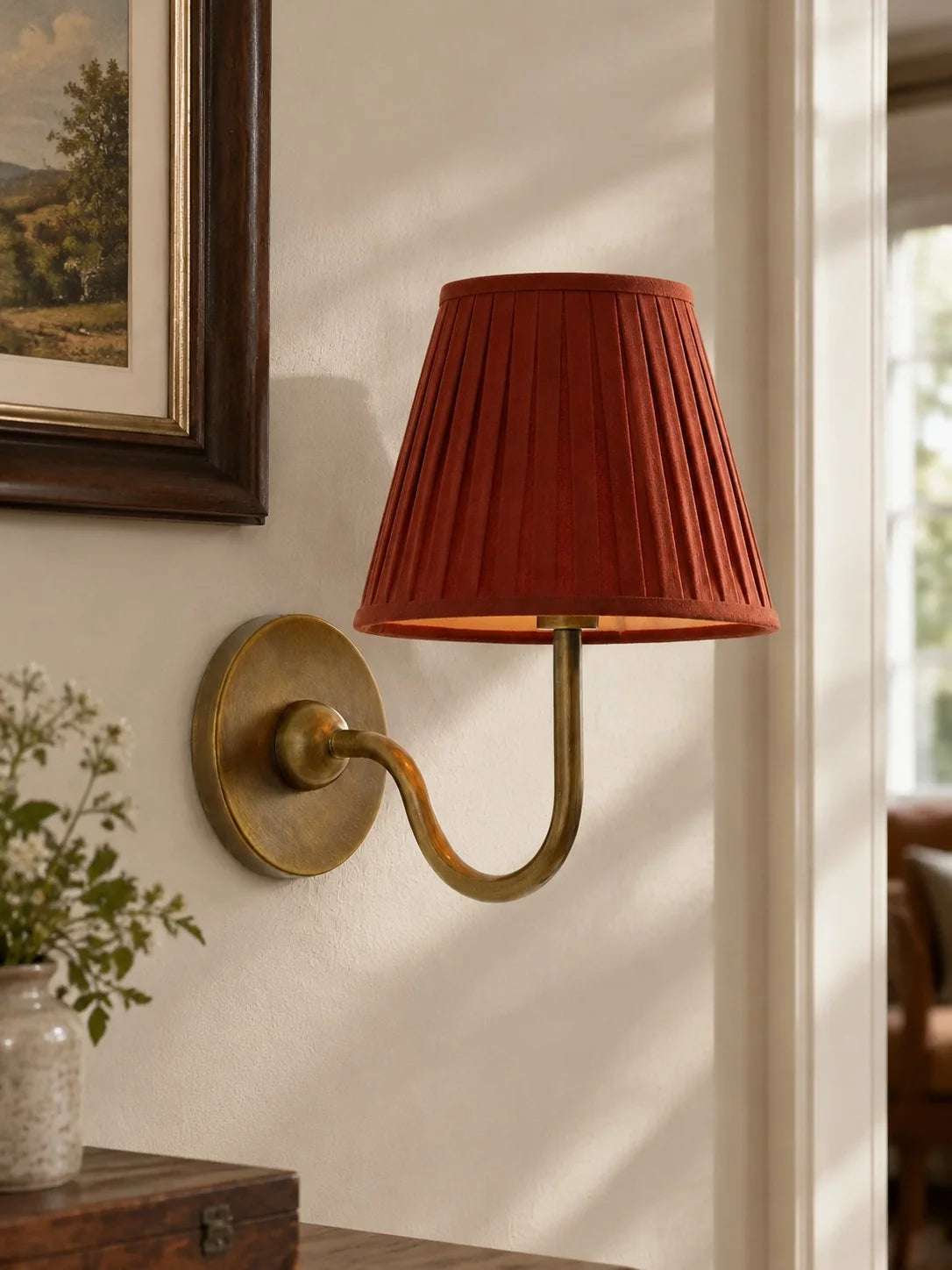 Elegant Fabric Drum Wall Sconce for Ambient Lighting
