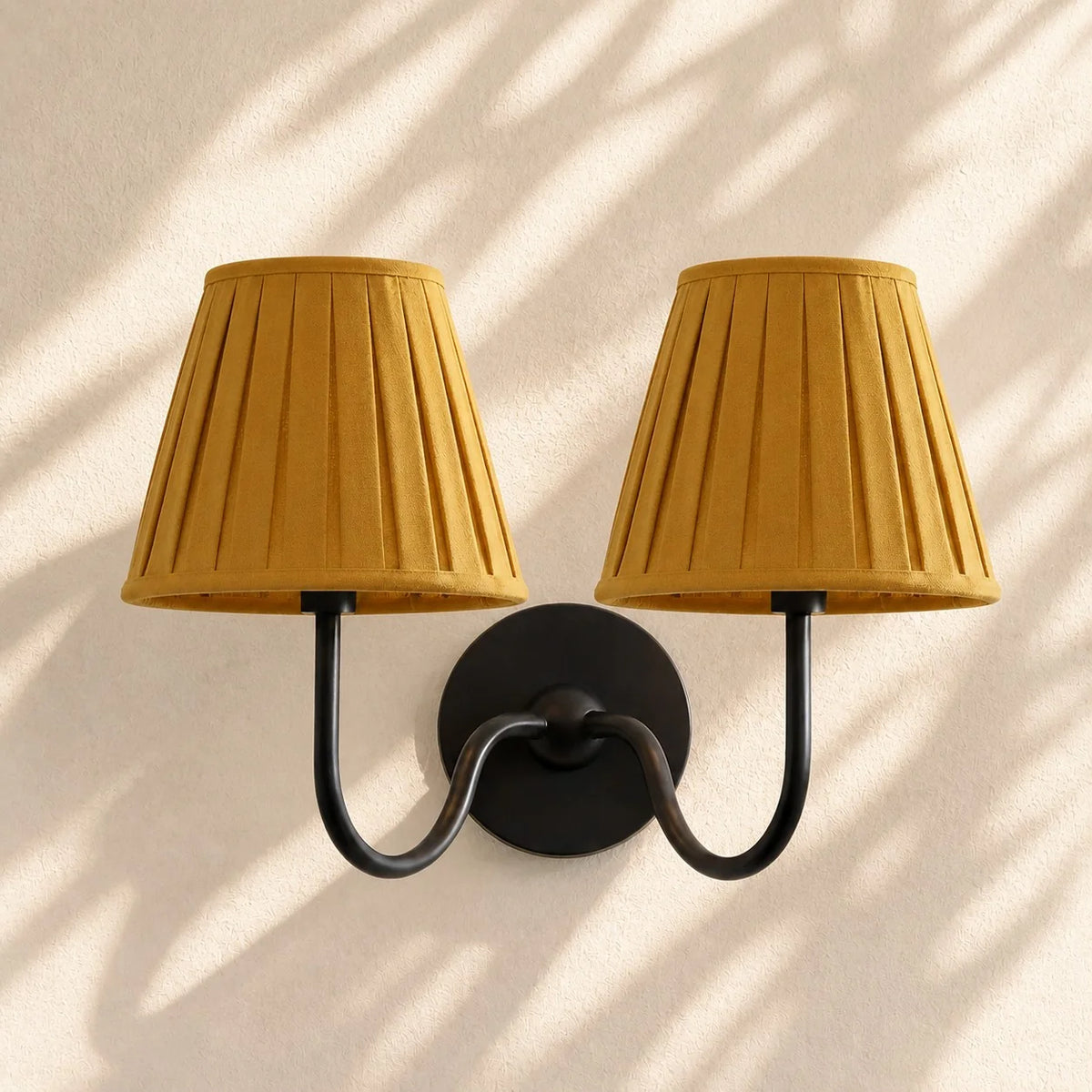 Elegant Fabric Drum Wall Sconce for Ambient Lighting