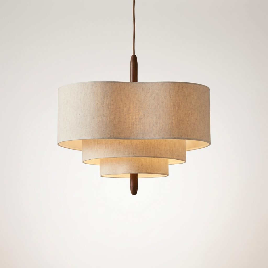Elegant Fabric Pendant Light for Soft Ambient Glow