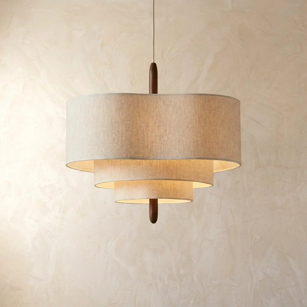 Elegant Fabric Pendant Light for Soft Ambient Glow