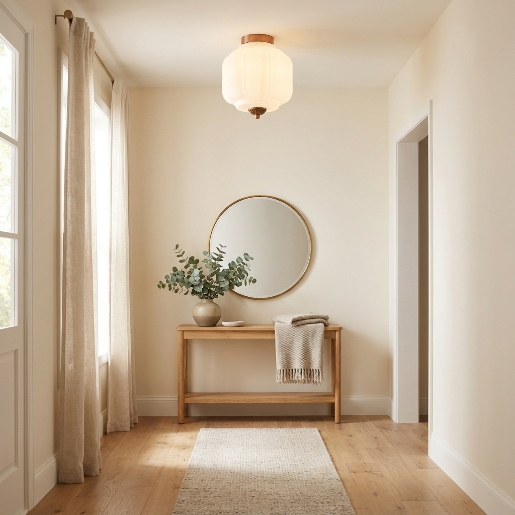 Elegant Modern Flush Mount Ceiling Light Fixture
