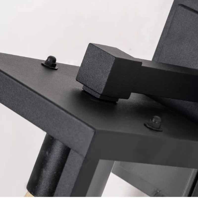 Elegant Outdoor Wall Lamp | Black Exterior Wall Lights with Waterproof Design