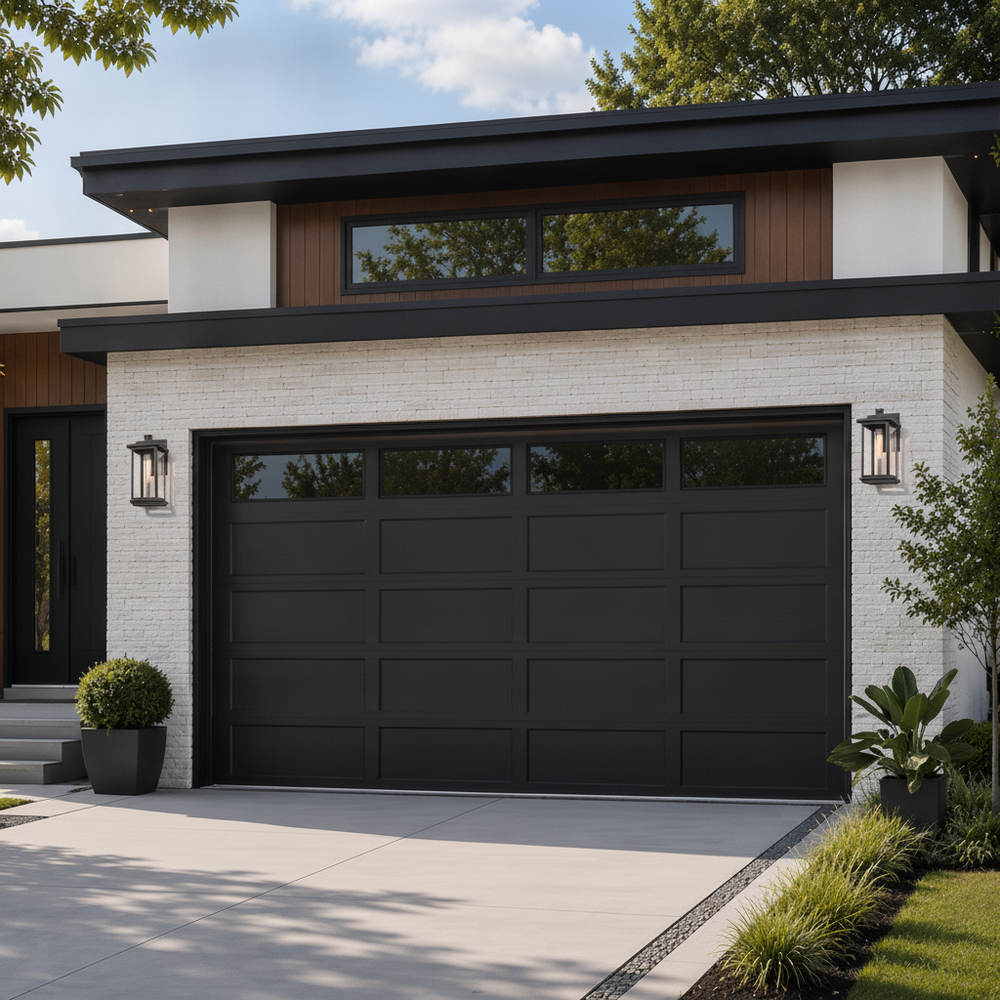 Elegant Outdoor Wall Lamp | Black Exterior Wall Lights with Waterproof Design