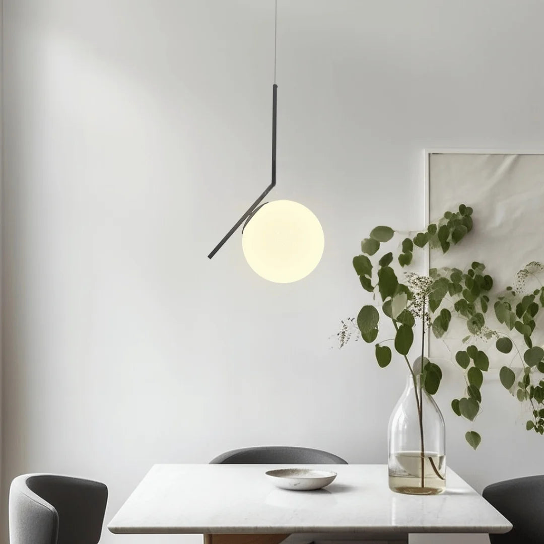Elegant Oval Cage Pendant Light with Adjustable Height