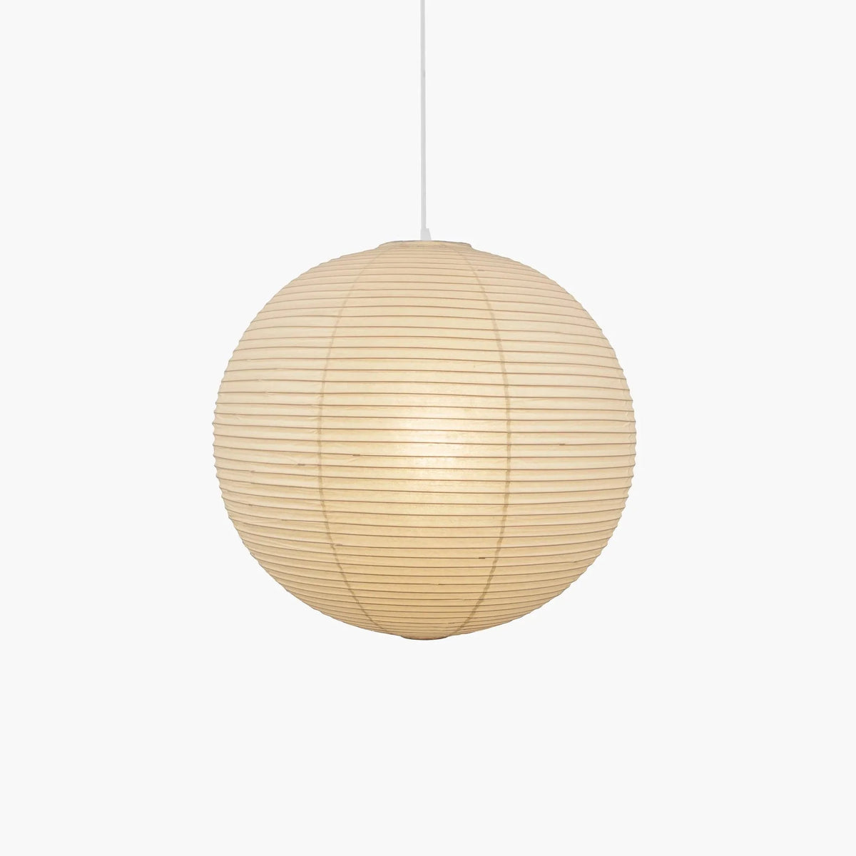 Elegant Rice Paper Globe Pendant Light