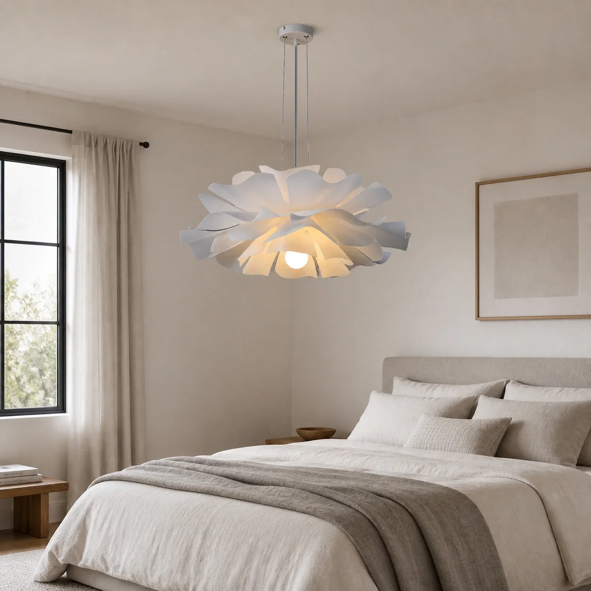 Lotus Flower Pendant Light