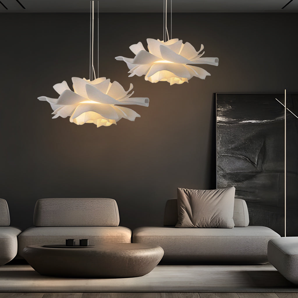 Lotus Flower Pendant Light