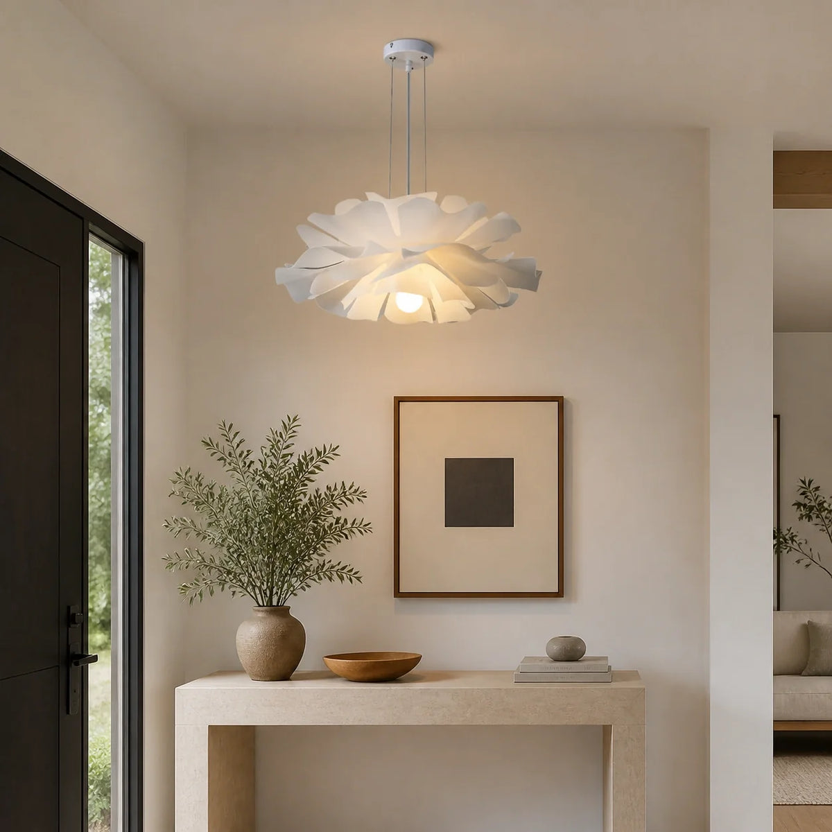 Lotus Flower Pendant Light