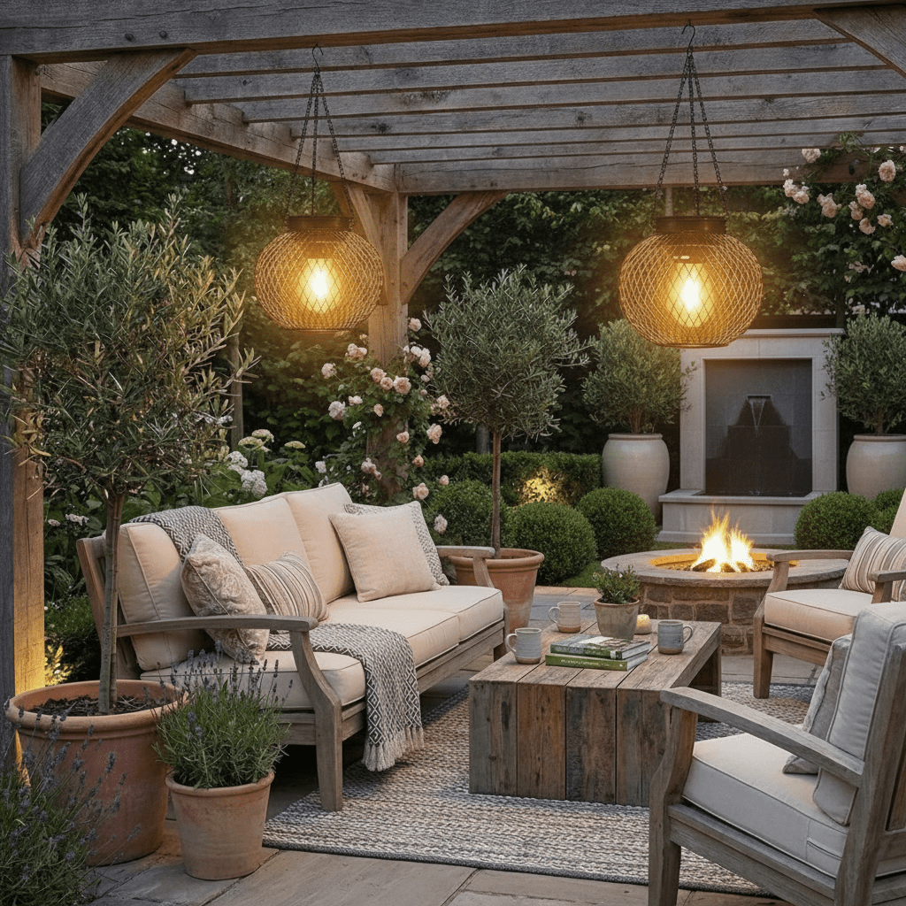 Luminara | Elegant Solar Lantern for Outdoor Garden Lighting