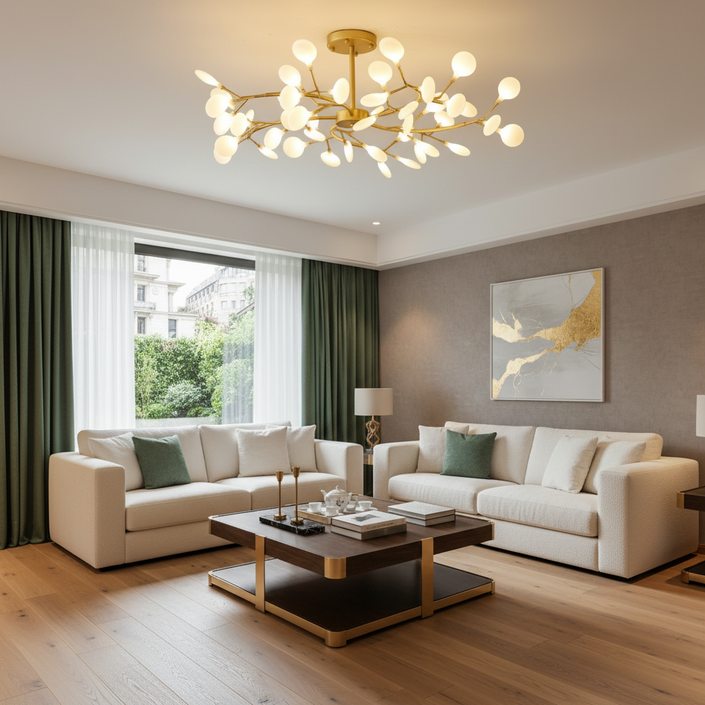 Lunaris | Elegant Modern Multi Pendant Chandelier Light