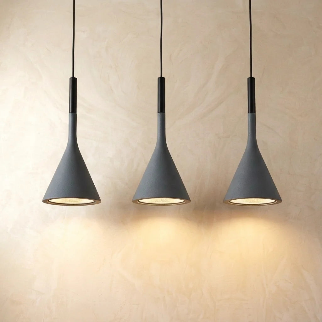 Minimalist Scandinavian Funnel Pendant Light