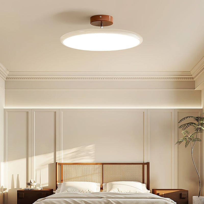 Modern Adjustable Flush Mount Ceiling Light Fixture with Dimmable Design