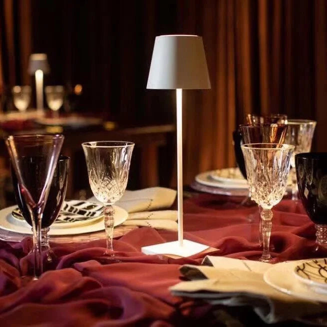 Modern Cordless Table Lamp with Touch Controls