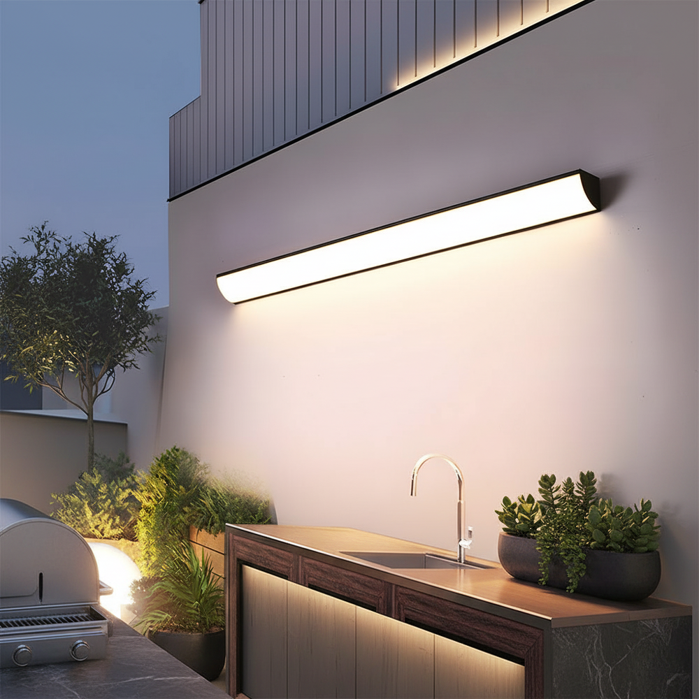 Modern Outdoor Wall Light | Waterproof LED Lantern for Patios and Gardens