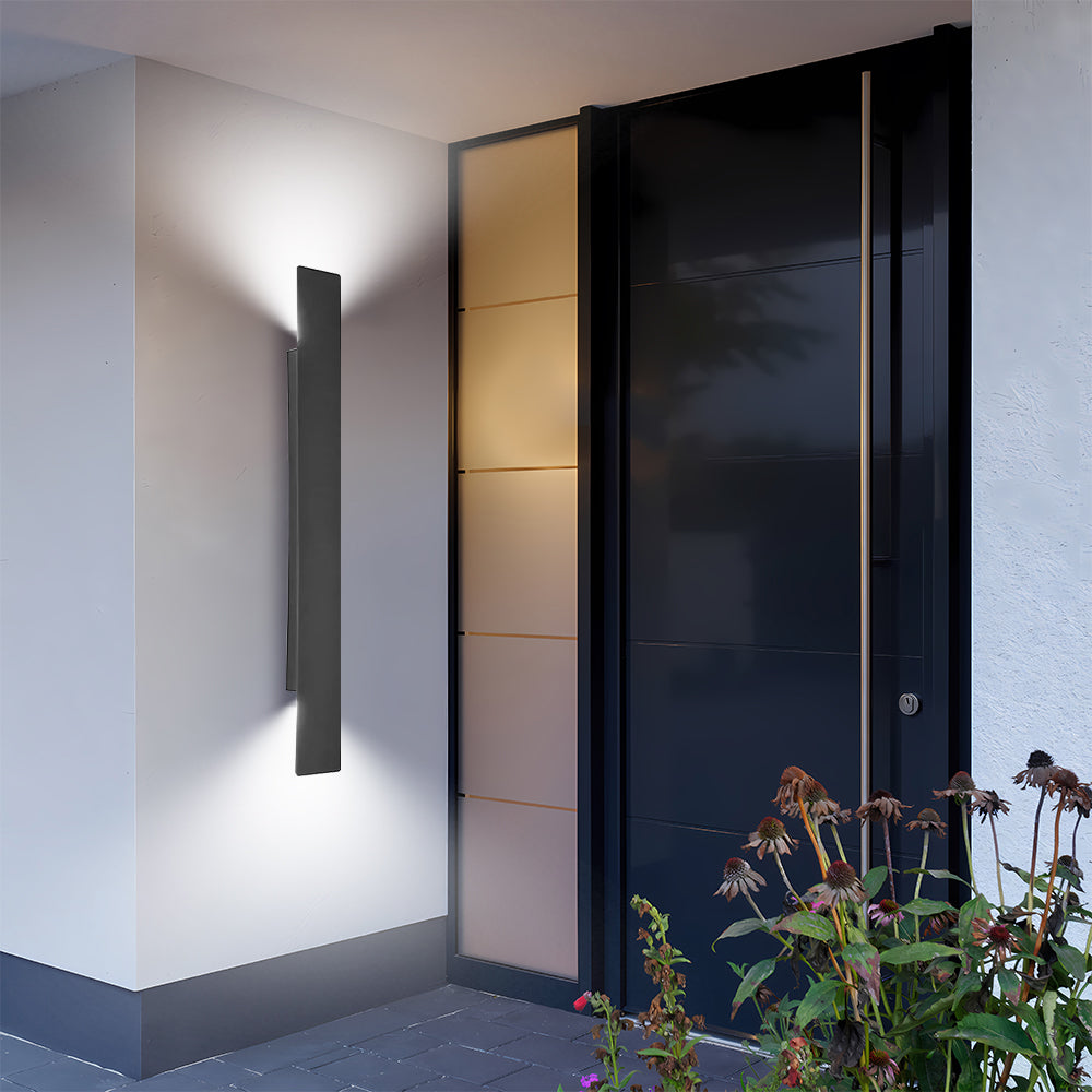 Modern Outdoor Wall Light | Waterproof LED Lantern for Patios and Gardens