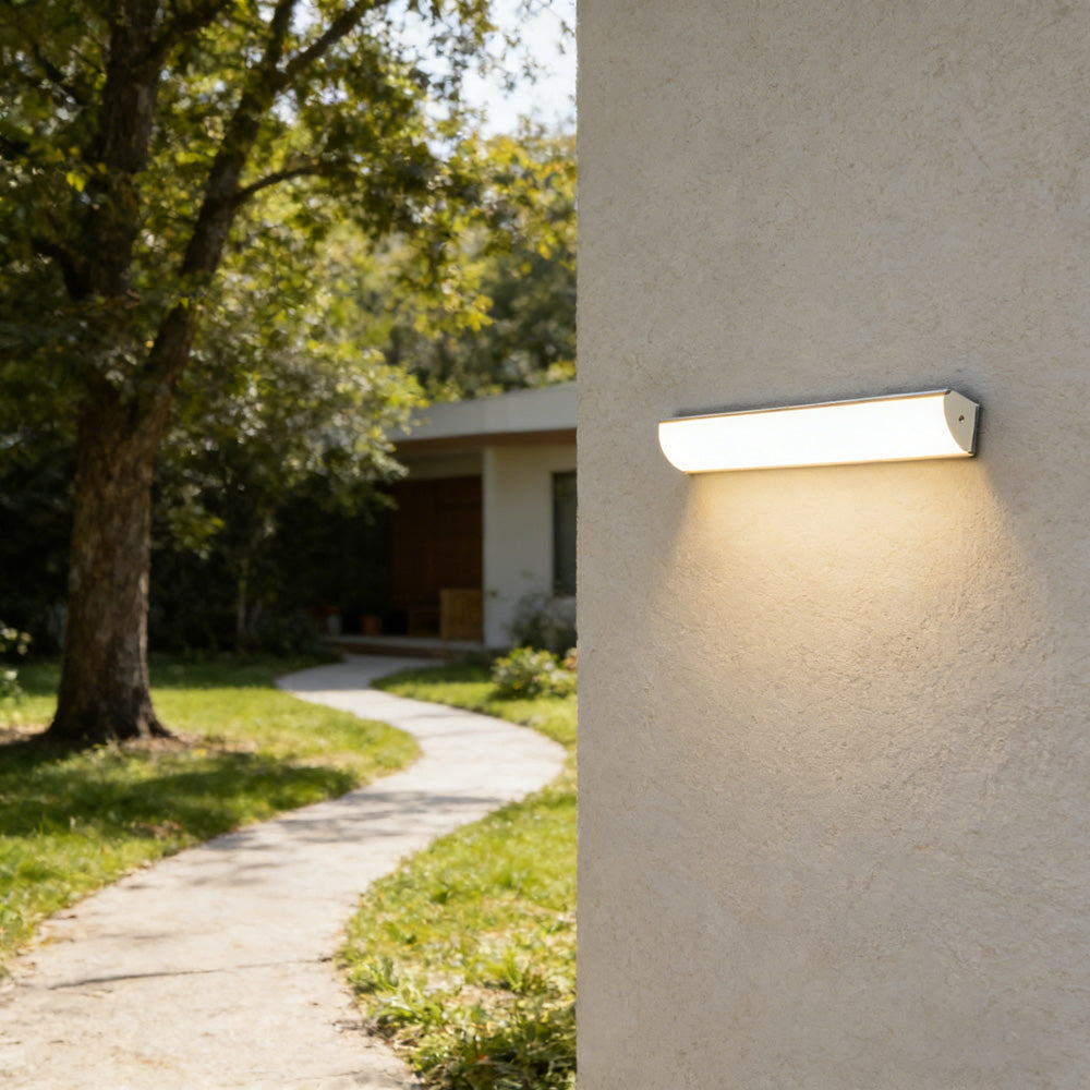 Modern Outdoor Wall Light | Waterproof LED Lantern for Gardens and Exteriors