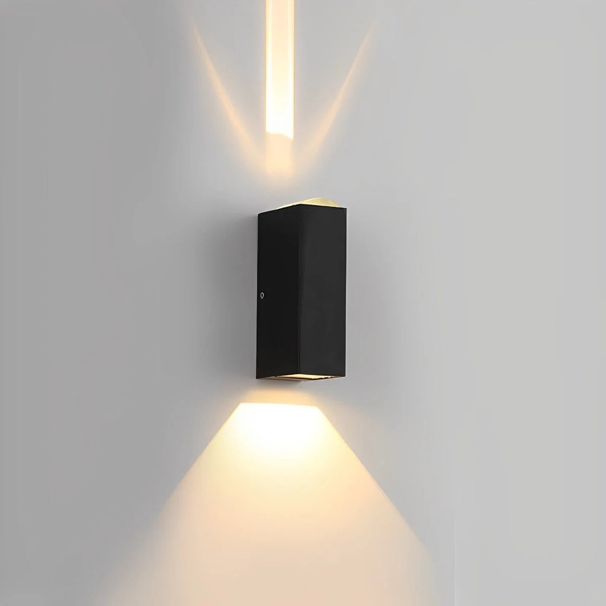 Modern Waterproof Outdoor Wall Light with Dual Lighting