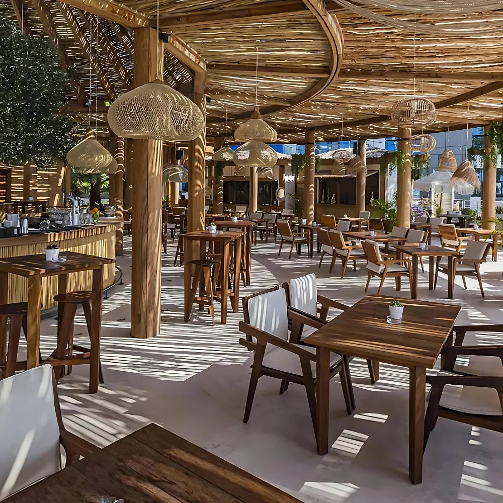 Natural Woven Rattan Pendant Light