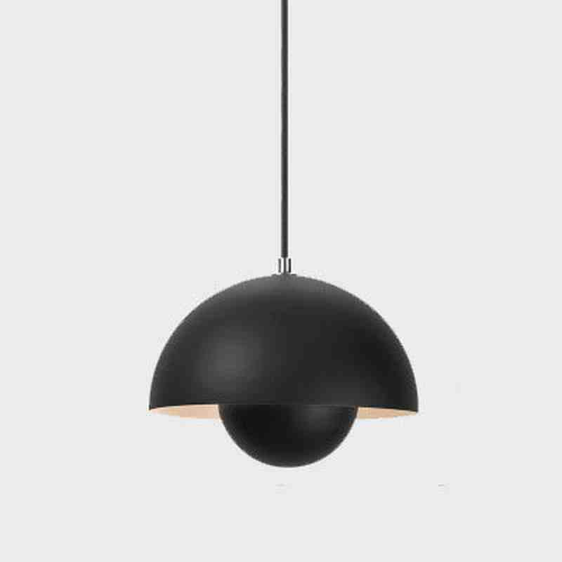 Nordic Dome Pendant Light | Stylish Adjustable Height Kitchen Pendant Lighting