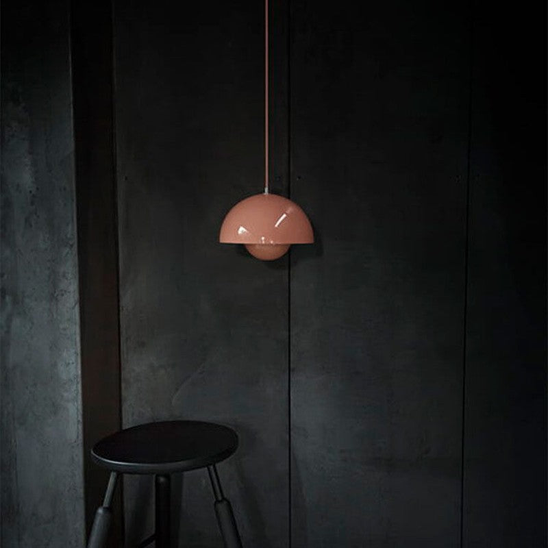 Nordic Dome Pendant Light | Stylish Adjustable Height Kitchen Pendant Lighting