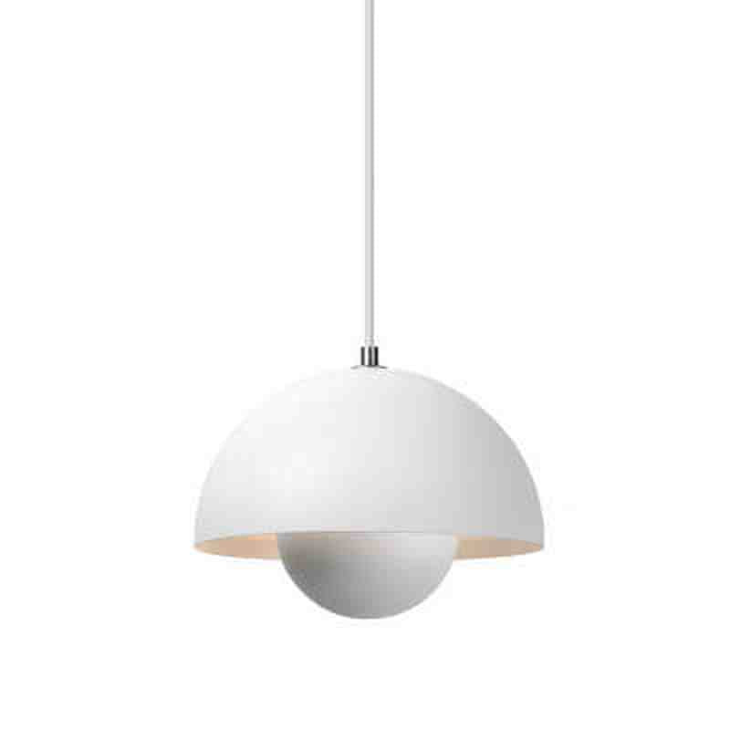 Nordic Dome Pendant Light | Stylish Adjustable Height Kitchen Pendant Lighting