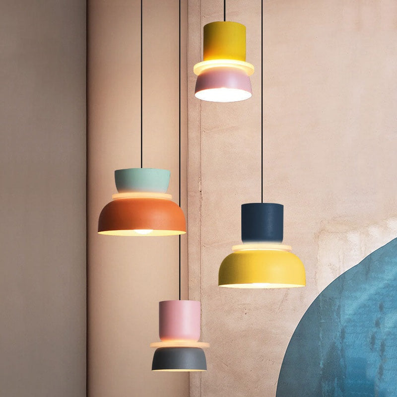 Nordic Macaron | LED Pendant Light with Colorful Design