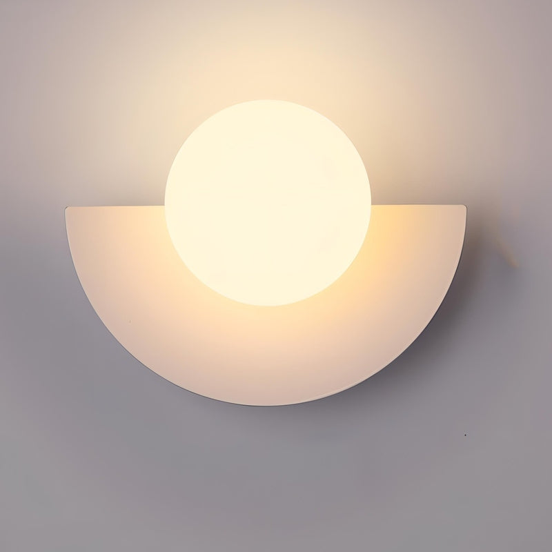 NordicGlow | Modern Elegant Semi-Circular Wall Lamp