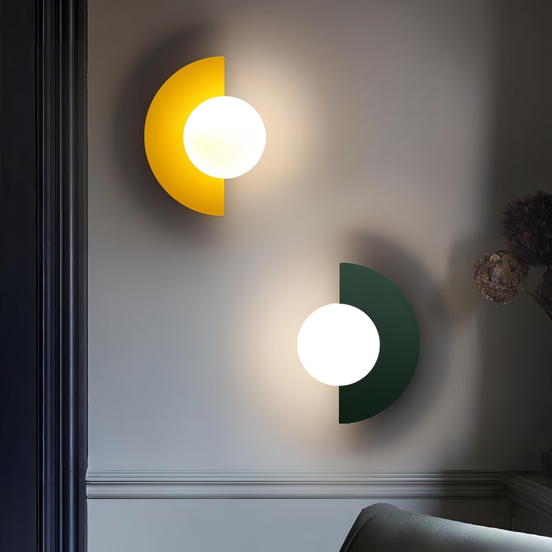 NordicGlow | Modern Elegant Semi-Circular Wall Lamp