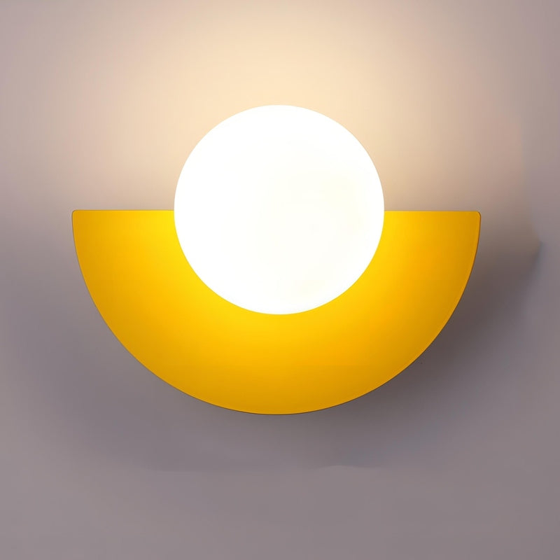 NordicGlow | Modern Elegant Semi-Circular Wall Lamp