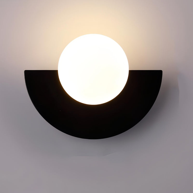 NordicGlow | Modern Elegant Semi-Circular Wall Lamp