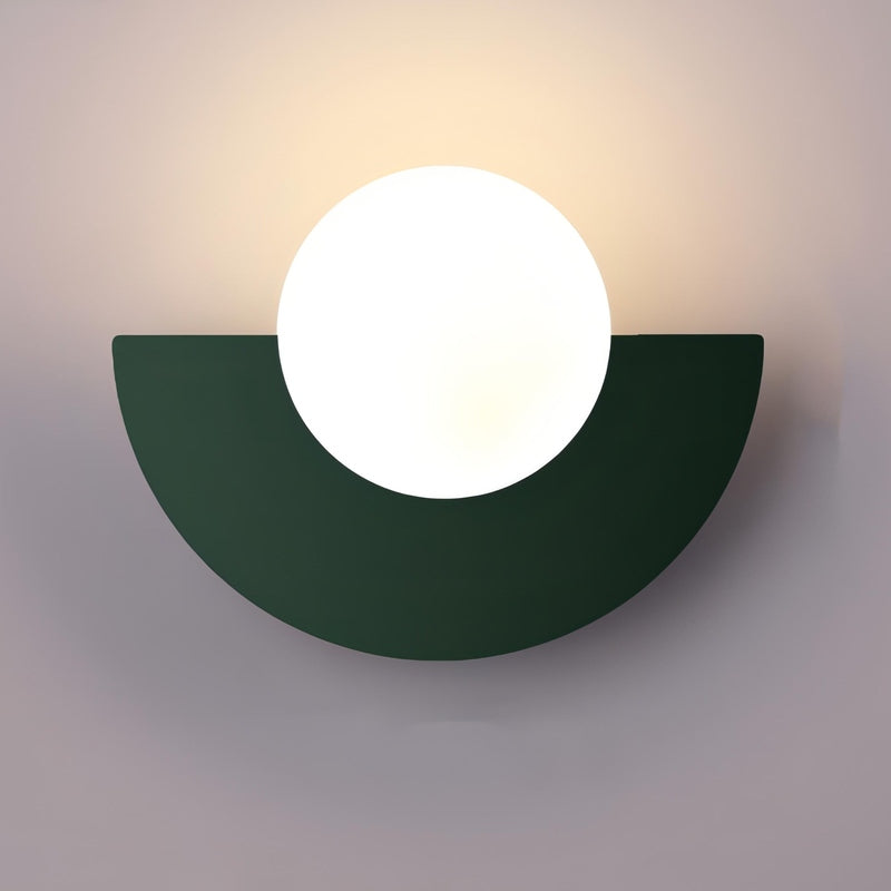 NordicGlow | Modern Elegant Semi-Circular Wall Lamp