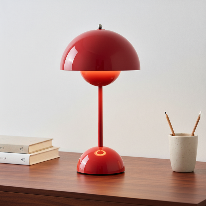 NordicNest | Scandinavian Table Lamp with Dimmable Light