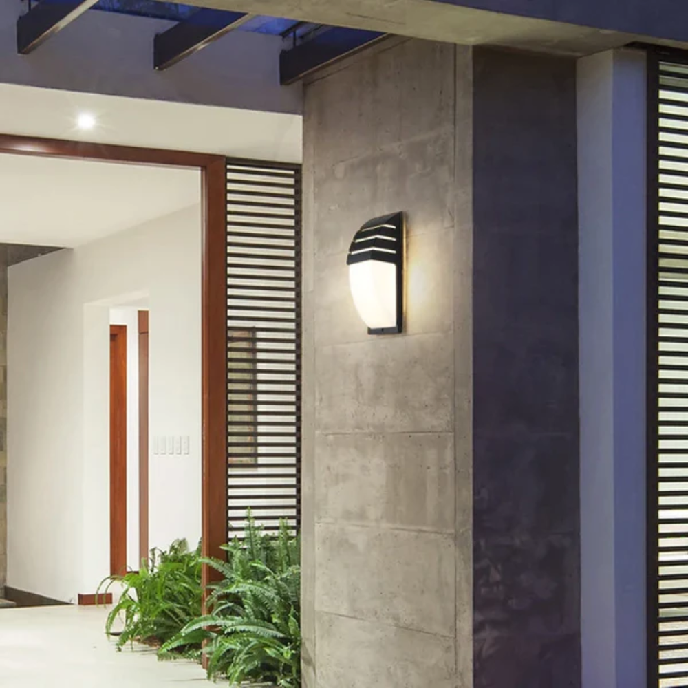 Outdoor Wall Lantern | Motion Sensor LED Light with Waterproof Design