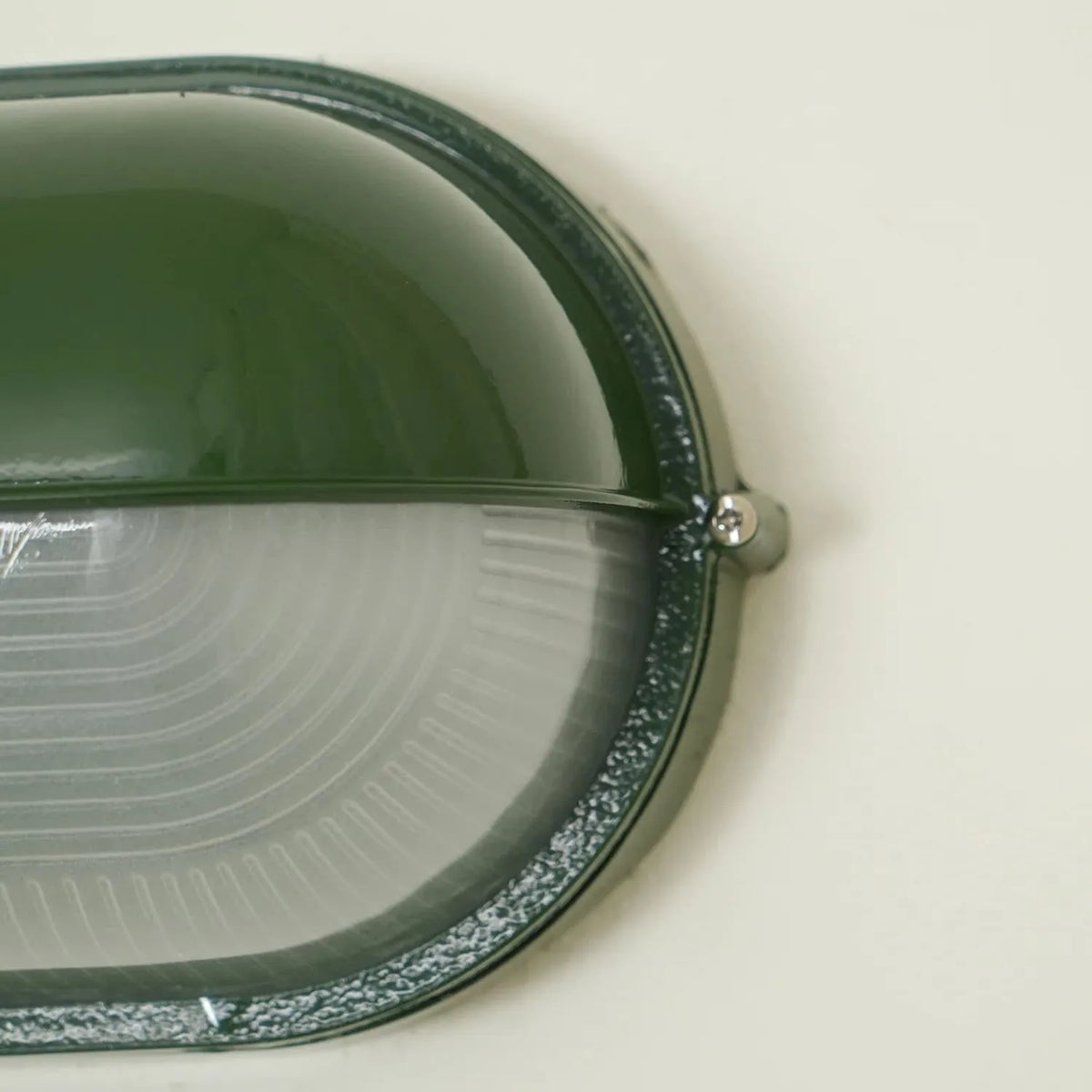 Oval Eyelid Bulkhead Outdoor Wall Light