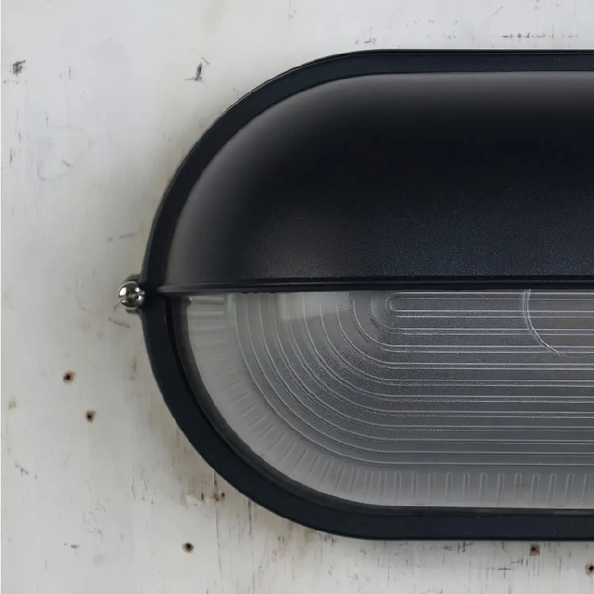 Oval Eyelid Bulkhead Outdoor Wall Light