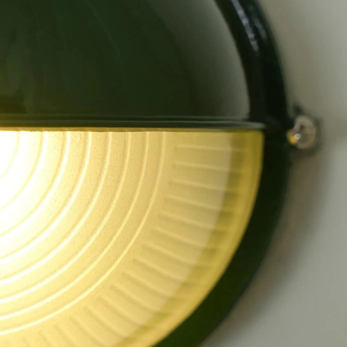 Oval Eyelid Bulkhead Outdoor Wall Light