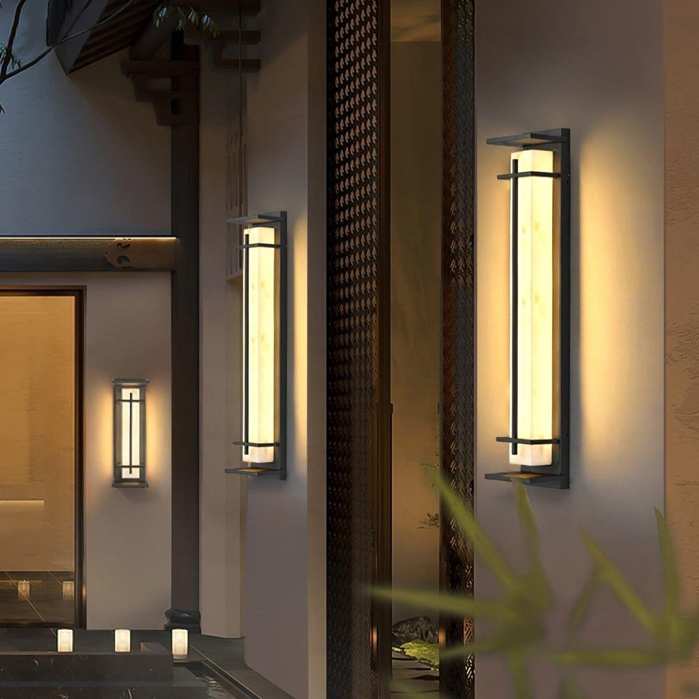 Ray Square | Outdoor Wall Light with Waterproof Design