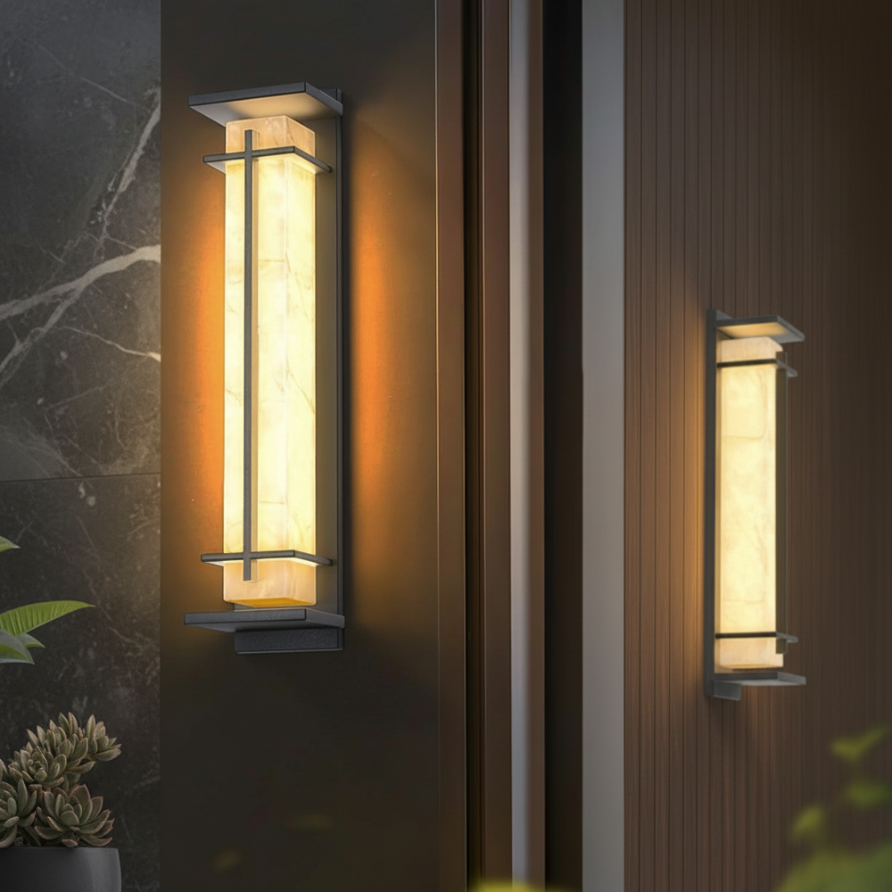 Ray Square | Outdoor Wall Light with Waterproof Design