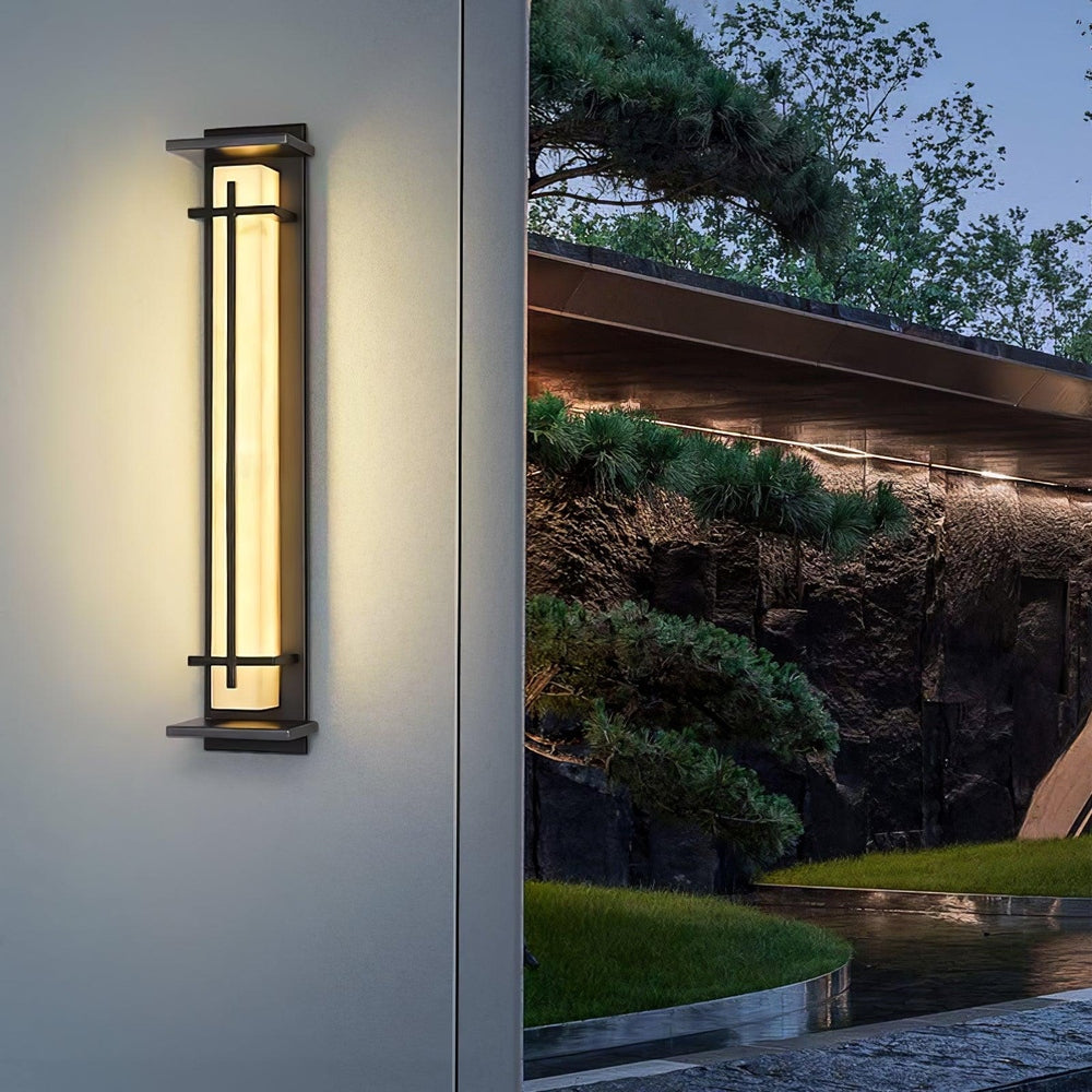 Ray Square | Outdoor Wall Light with Waterproof Design