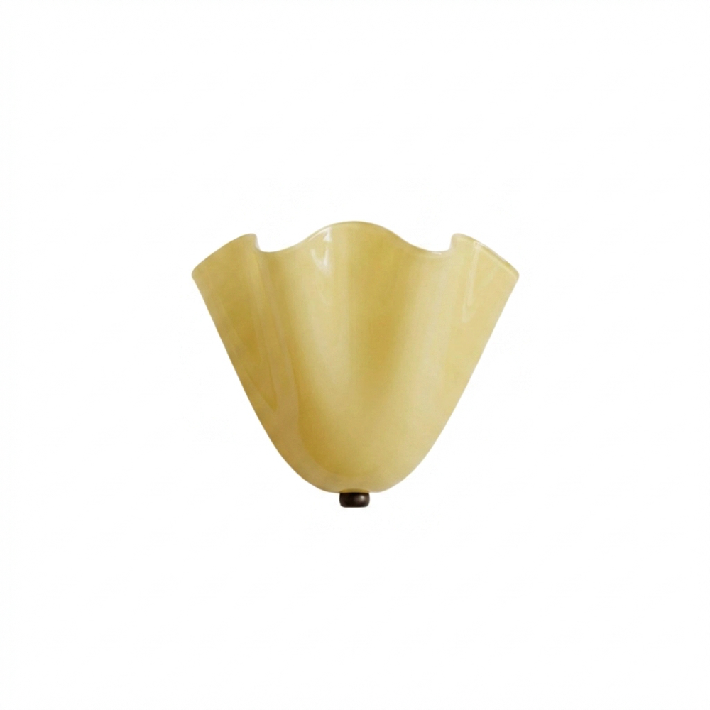 Retro Stained Glass Wall Sconce Light with LED Efficiency