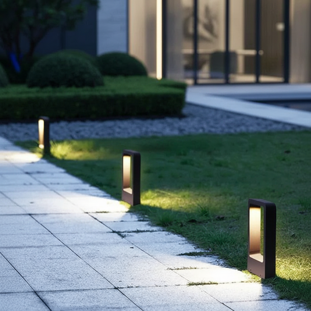 Scandinavian Outdoor Lights | LED Garden Lighting for Elegant Pathway Ambiance
